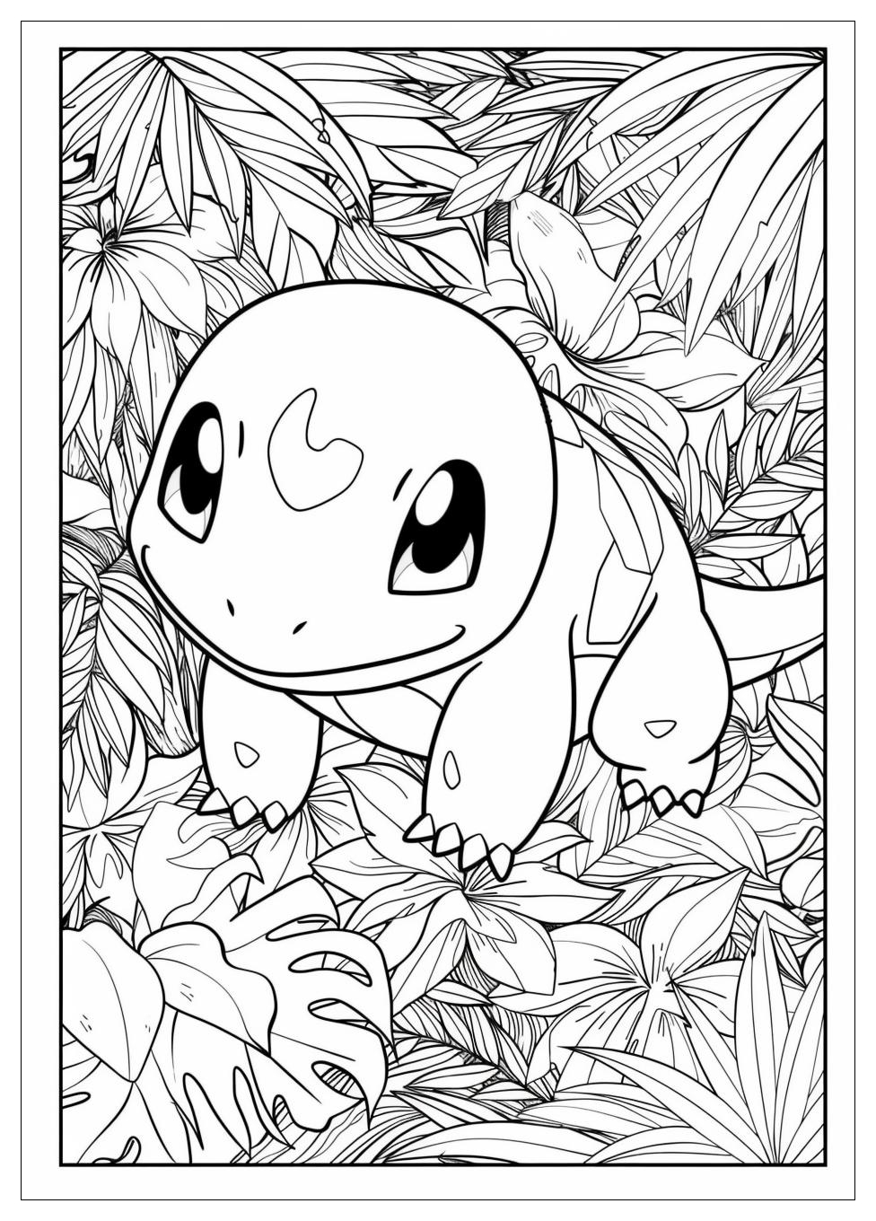 Charmander Coloring Pages-16