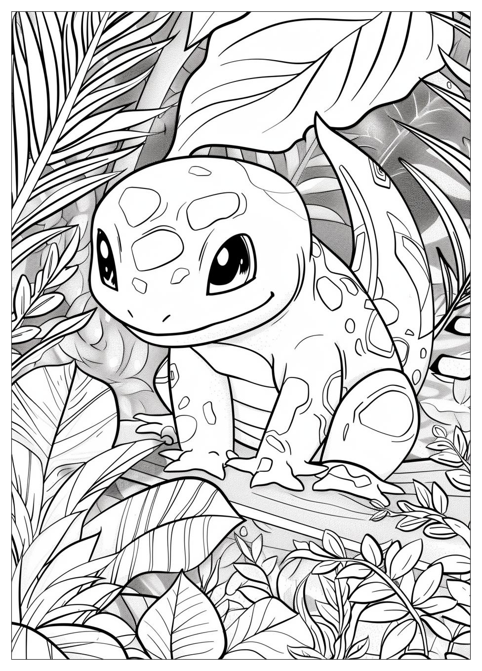 Charmander Coloring Pages-18