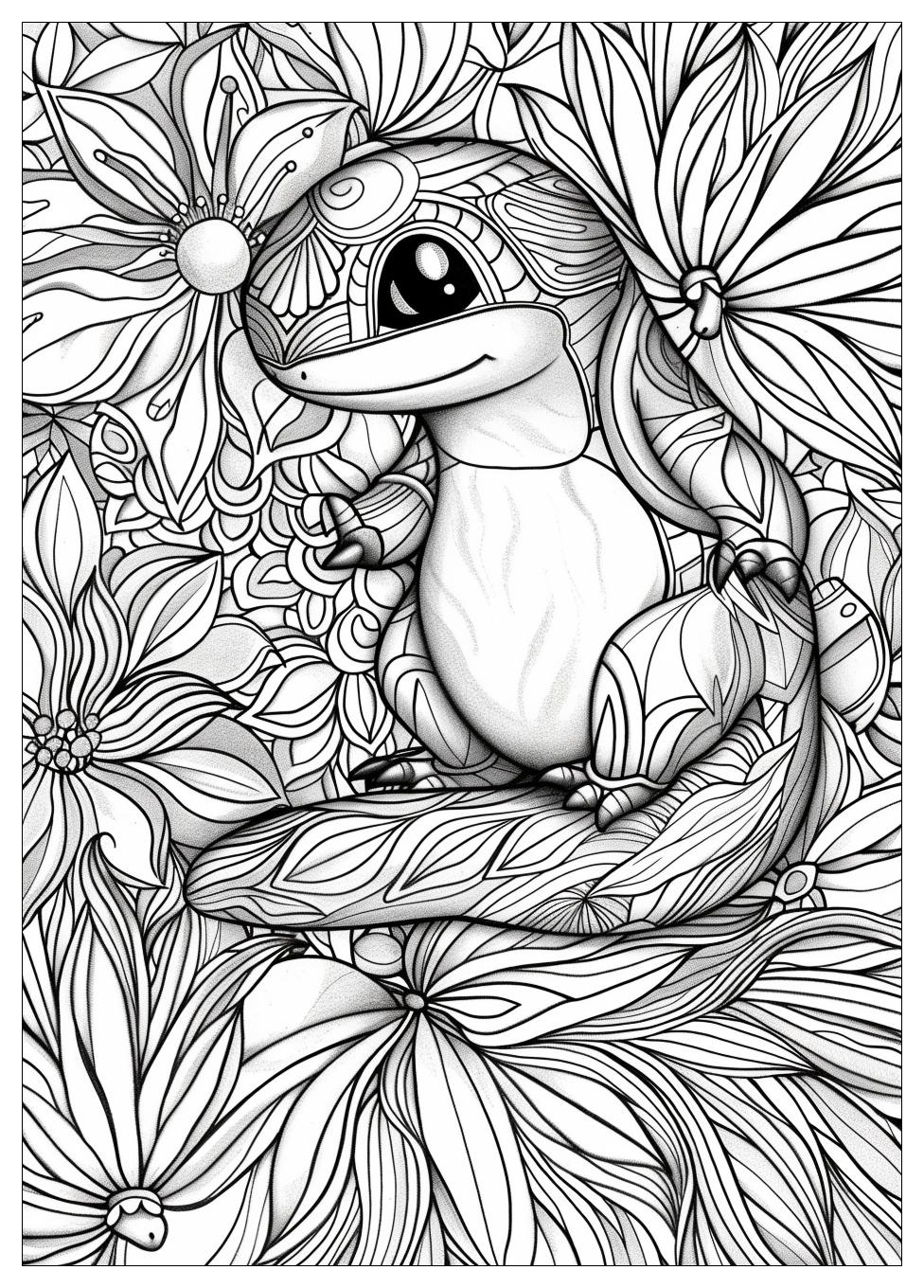 Charmander Coloring Pages-19