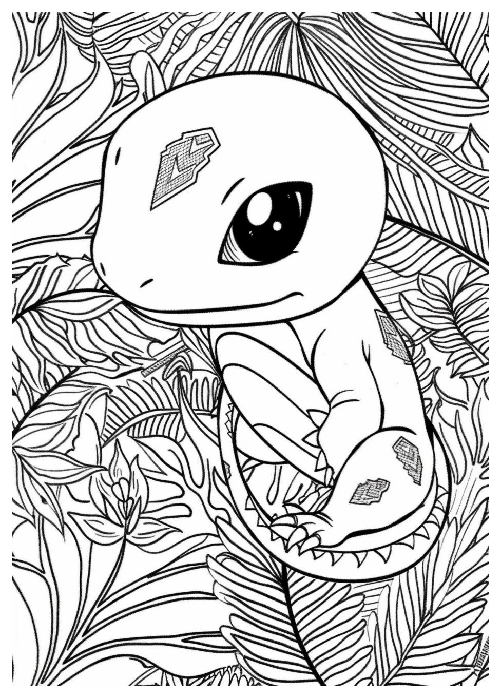 Charmander Coloring Pages-2