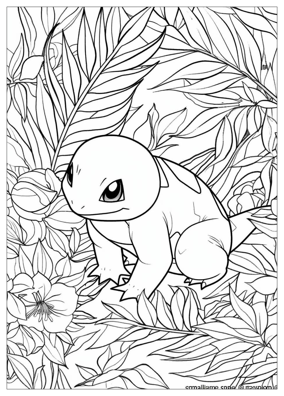 Charmander Coloring Pages-20