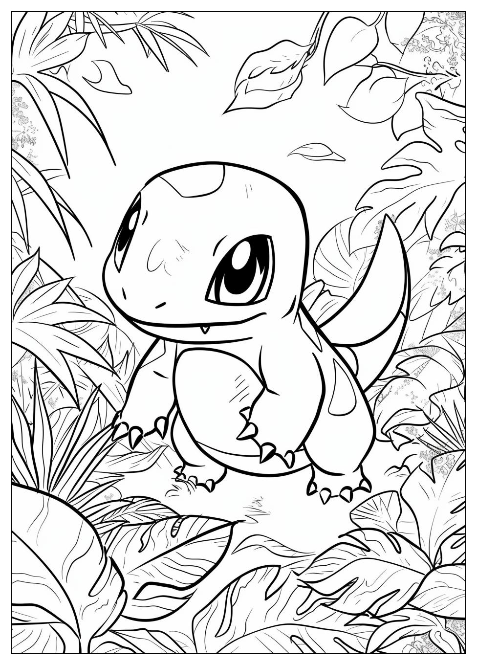 Charmander Coloring Pages-3