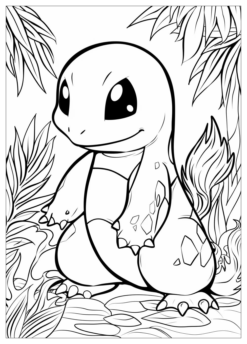 Charmander Coloring Pages-5