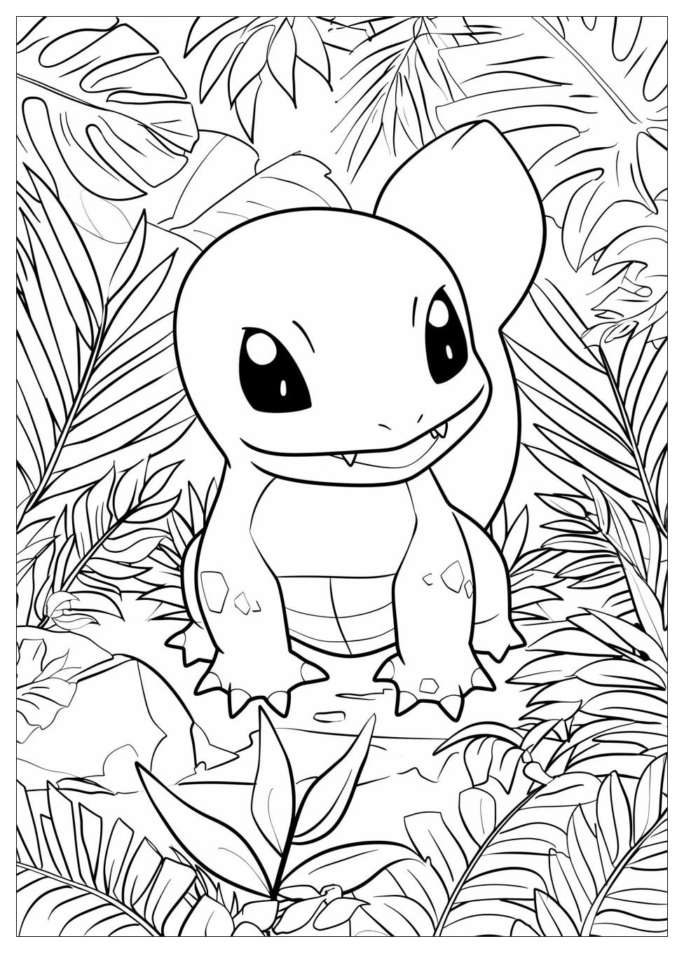 Charmander Coloring Pages-9