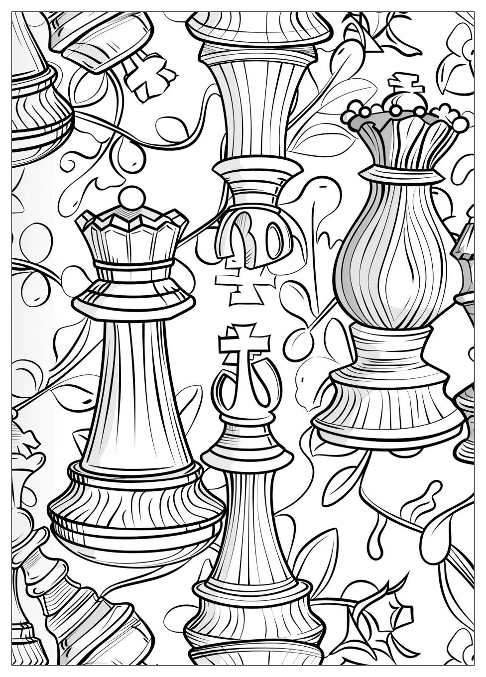 Chess Coloring Pages-16