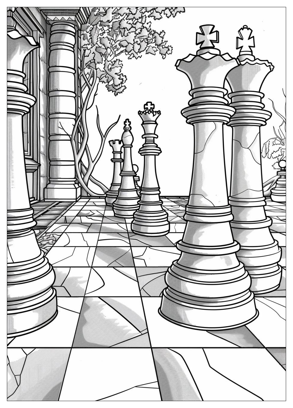 Chess Coloring Pages-18