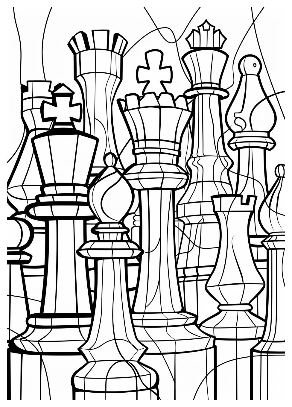 Chess Coloring Pages-4