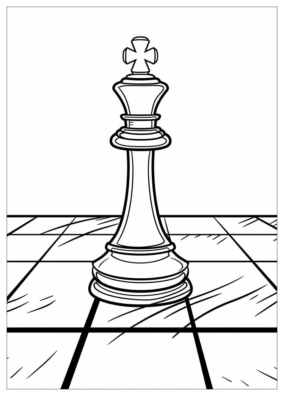 Chess Coloring Pages-5