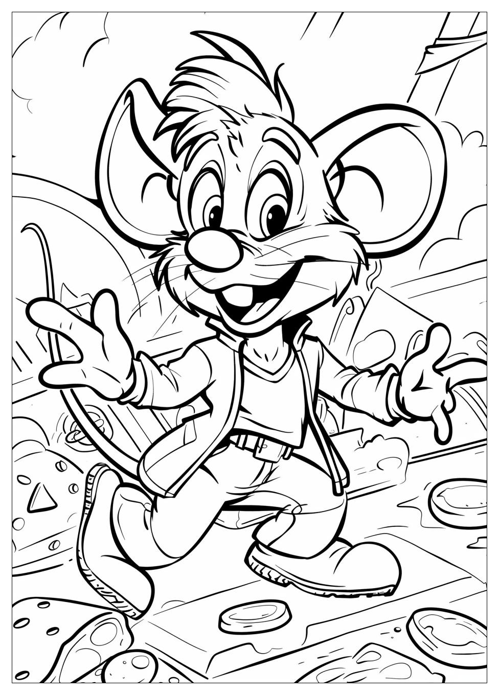 Chuck E Cheese Coloring Pages-10