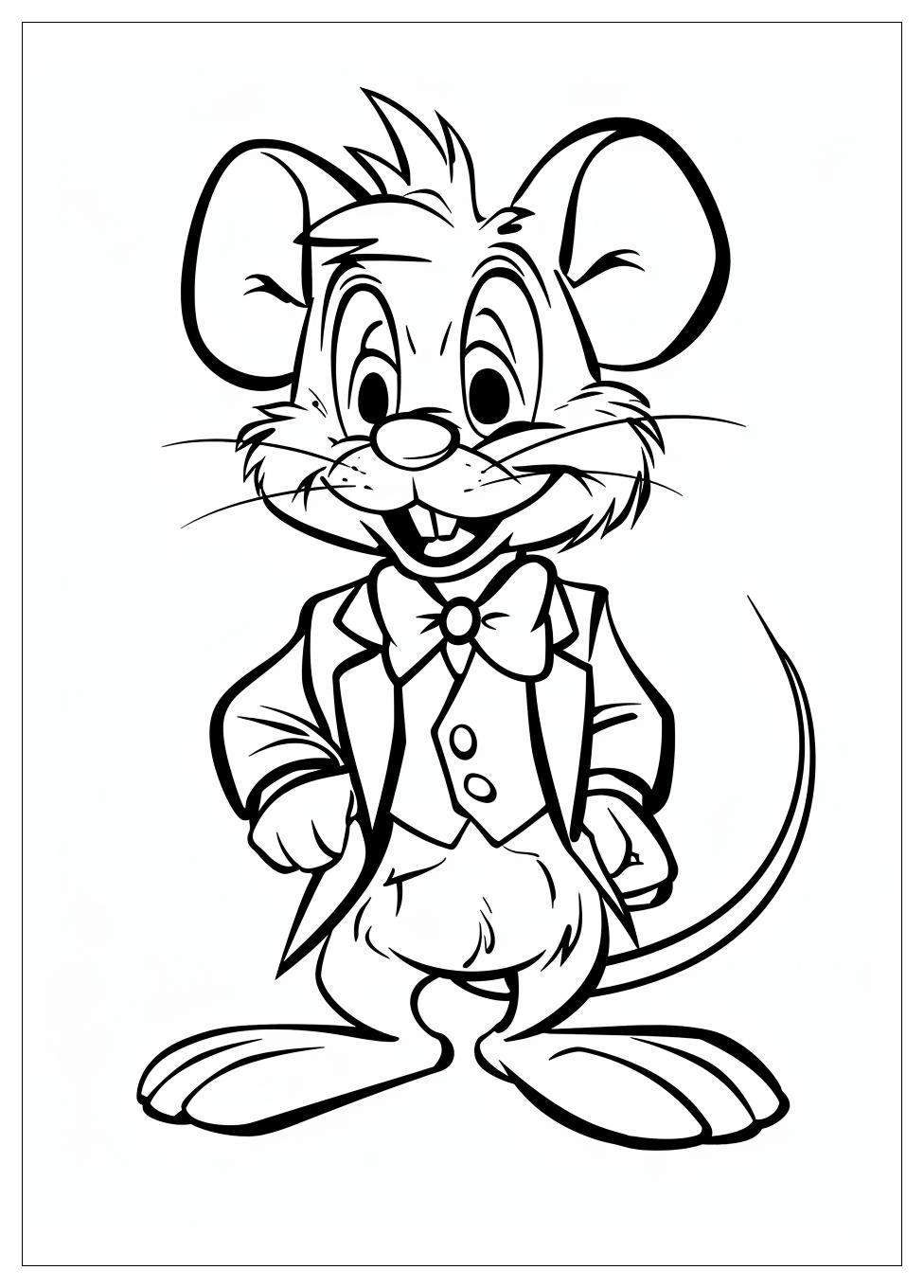 Chuck E Cheese Coloring Pages-11