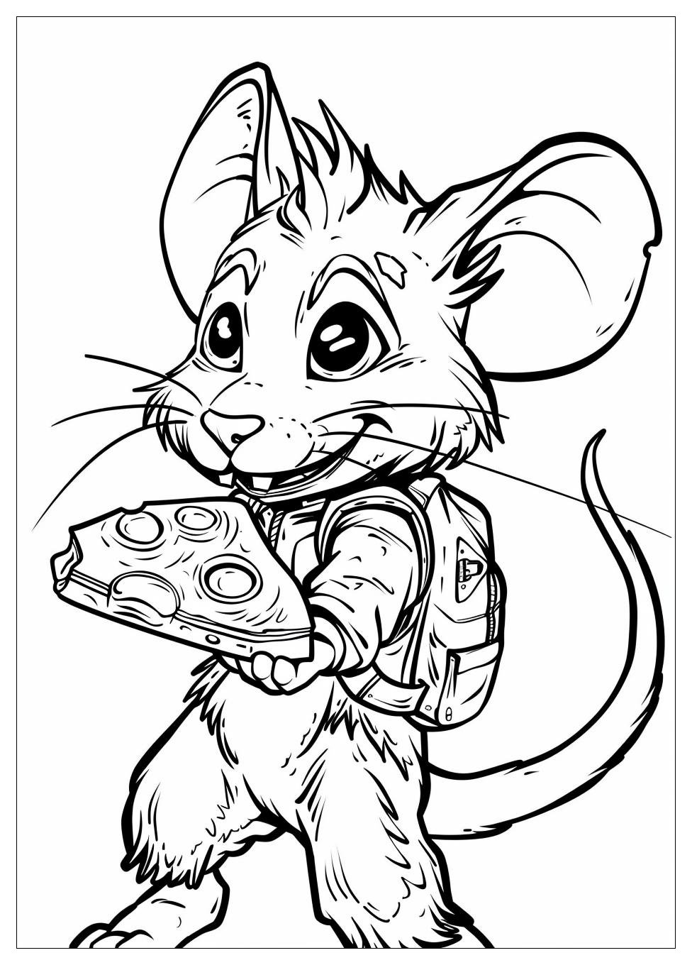 Chuck E Cheese Coloring Pages-20