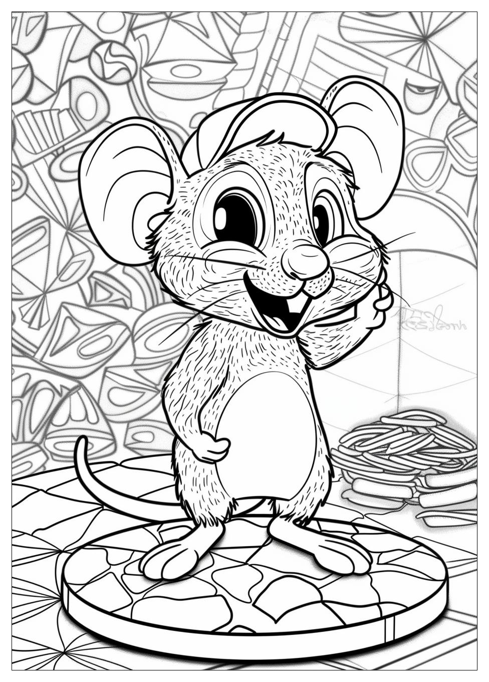 Chuck E Cheese Coloring Pages-22