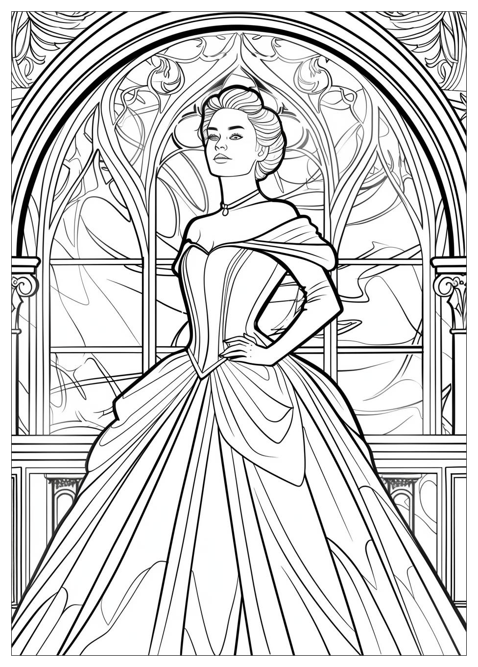 Cinderella Coloring Pages-11