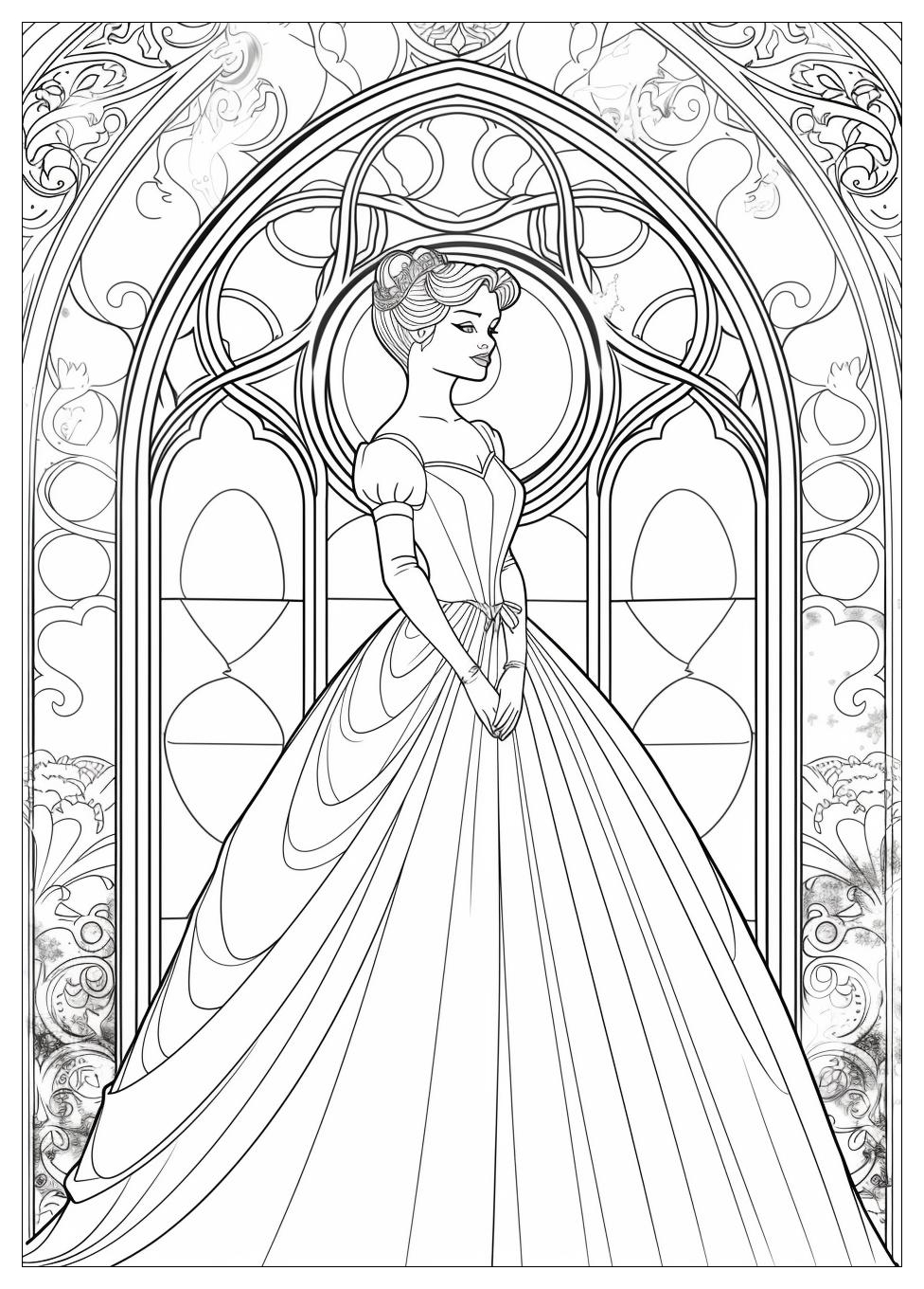 Cinderella Coloring Pages-12