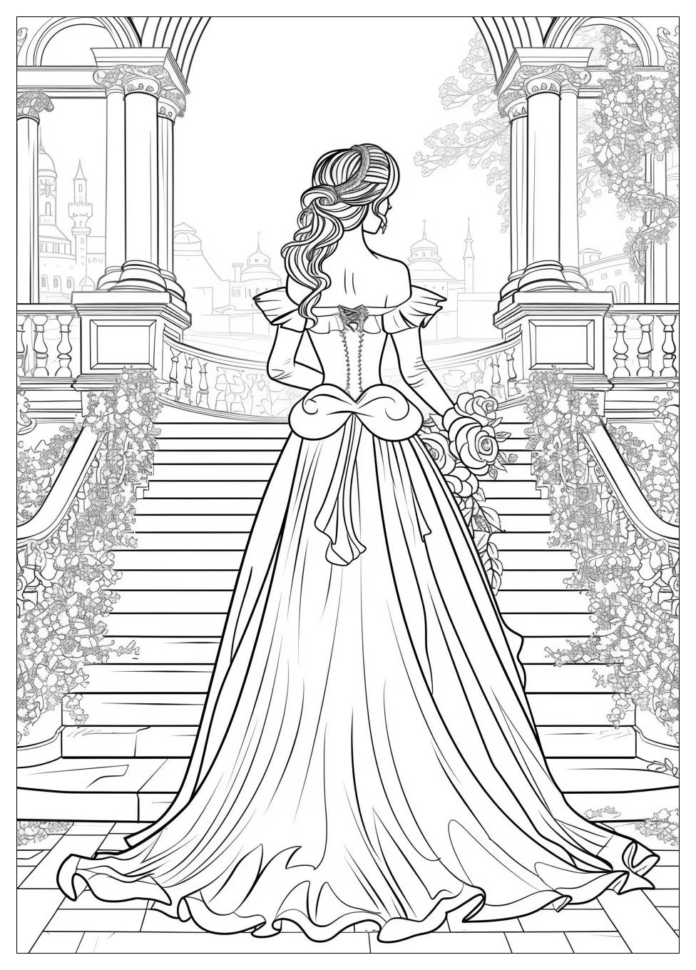 Cinderella Coloring Pages-13