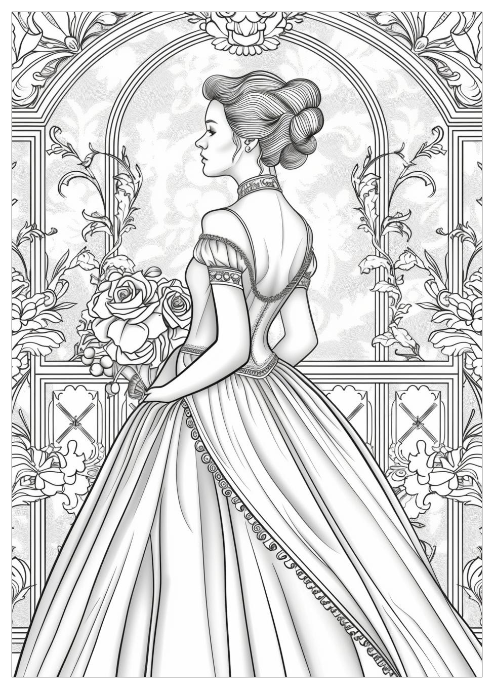 Cinderella Coloring Pages-15