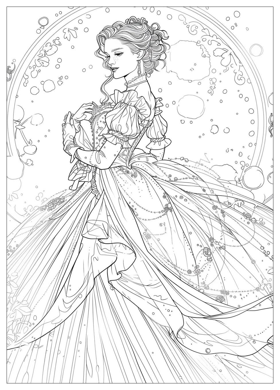 Cinderella Coloring Pages-16