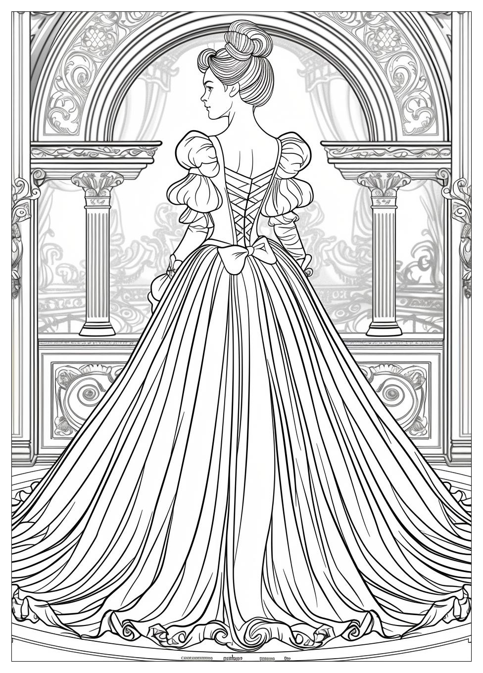 Cinderella Coloring Pages-18