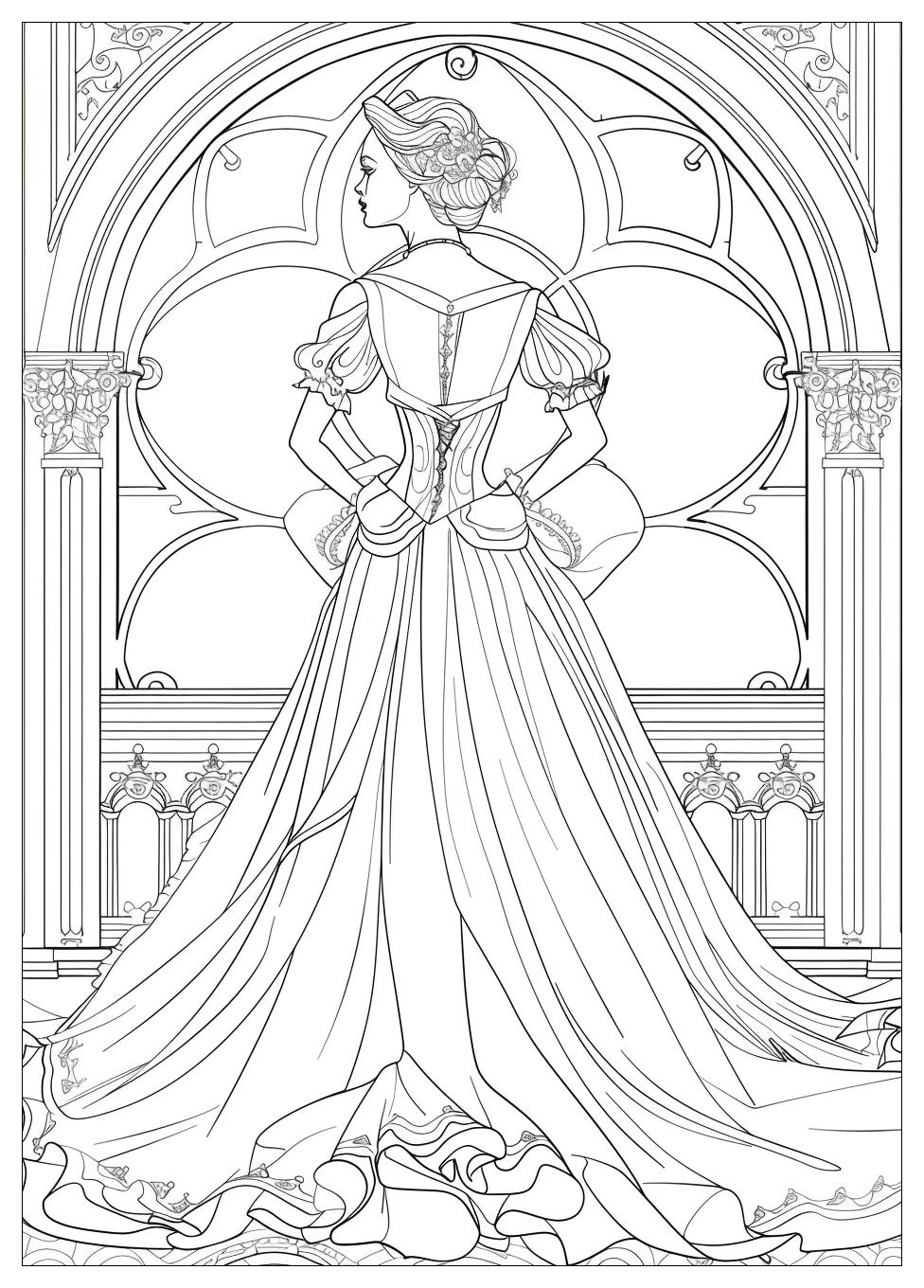 Cinderella Coloring Pages-19