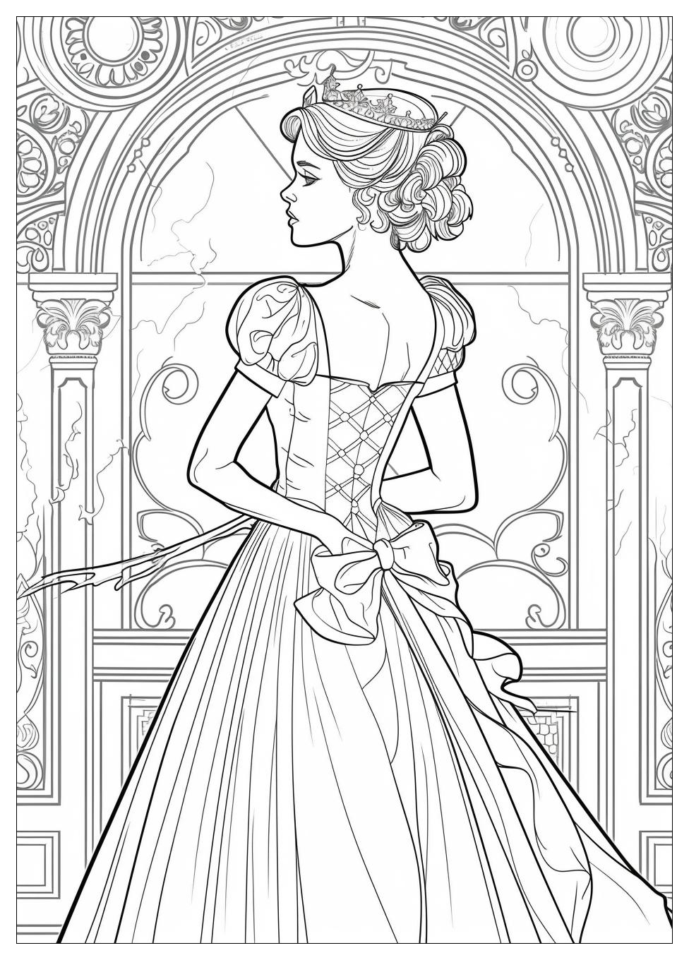 Cinderella Coloring Pages-20