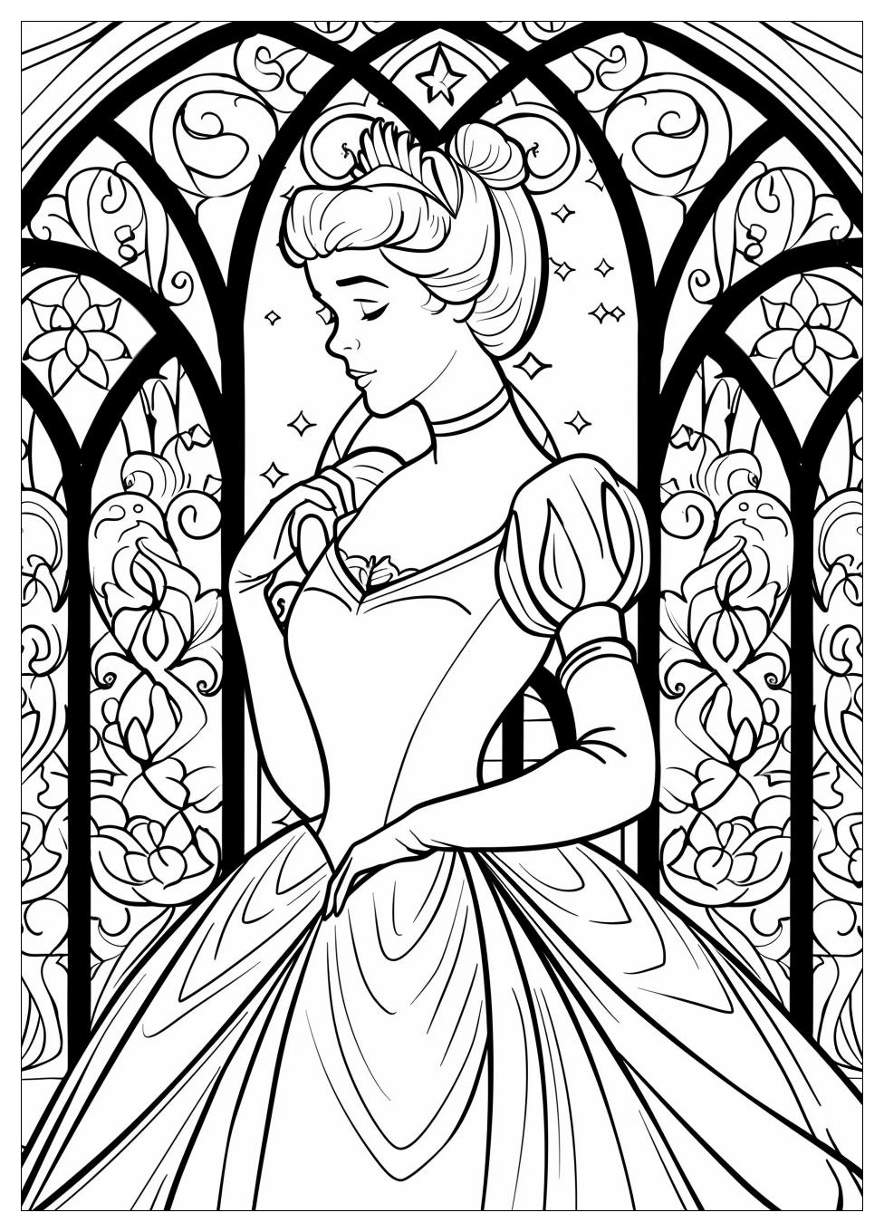 Cinderella Coloring Pages-9