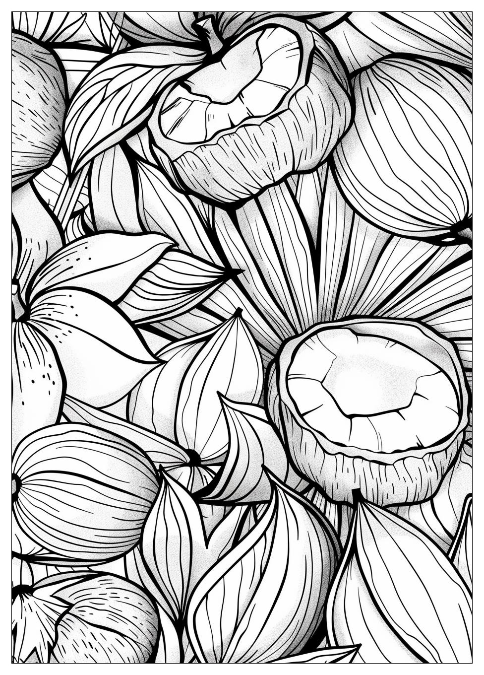 Coconut Coloring Pages-15