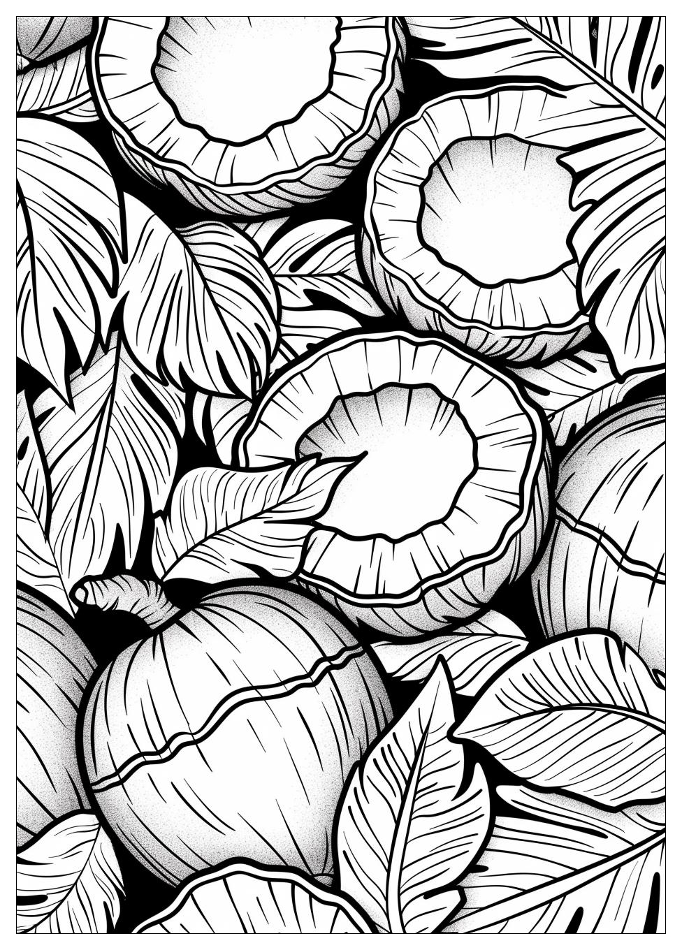 Coconut Coloring Pages-17