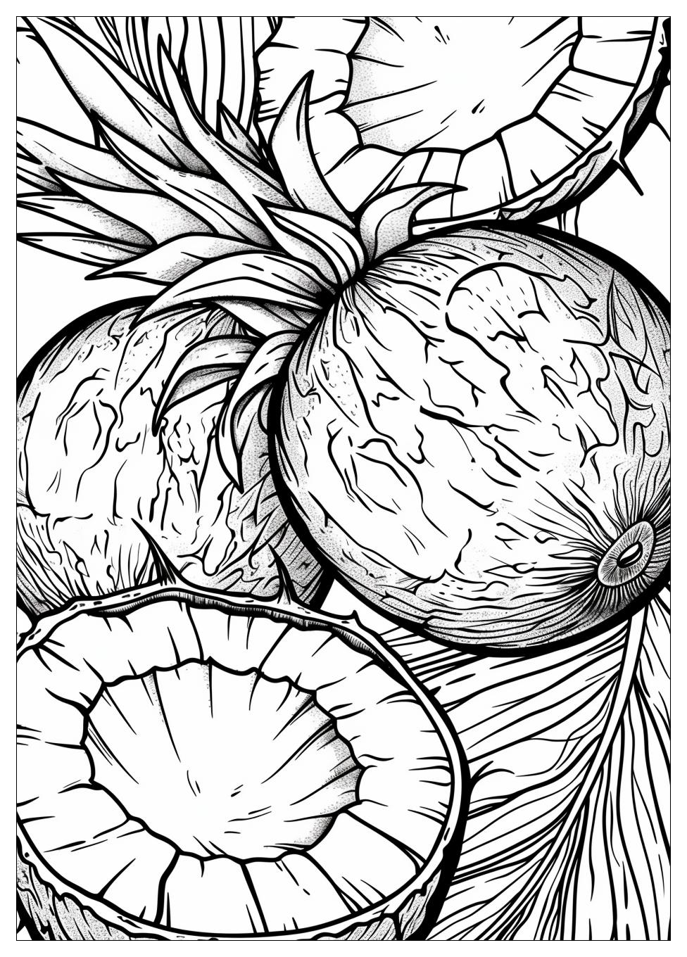 Coconut Coloring Pages-20