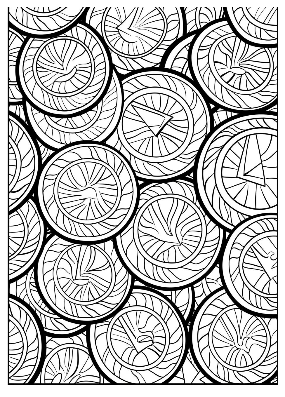 Coin Coloring Pages-10