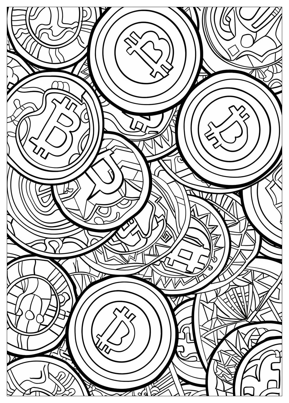 Coin Coloring Pages-11