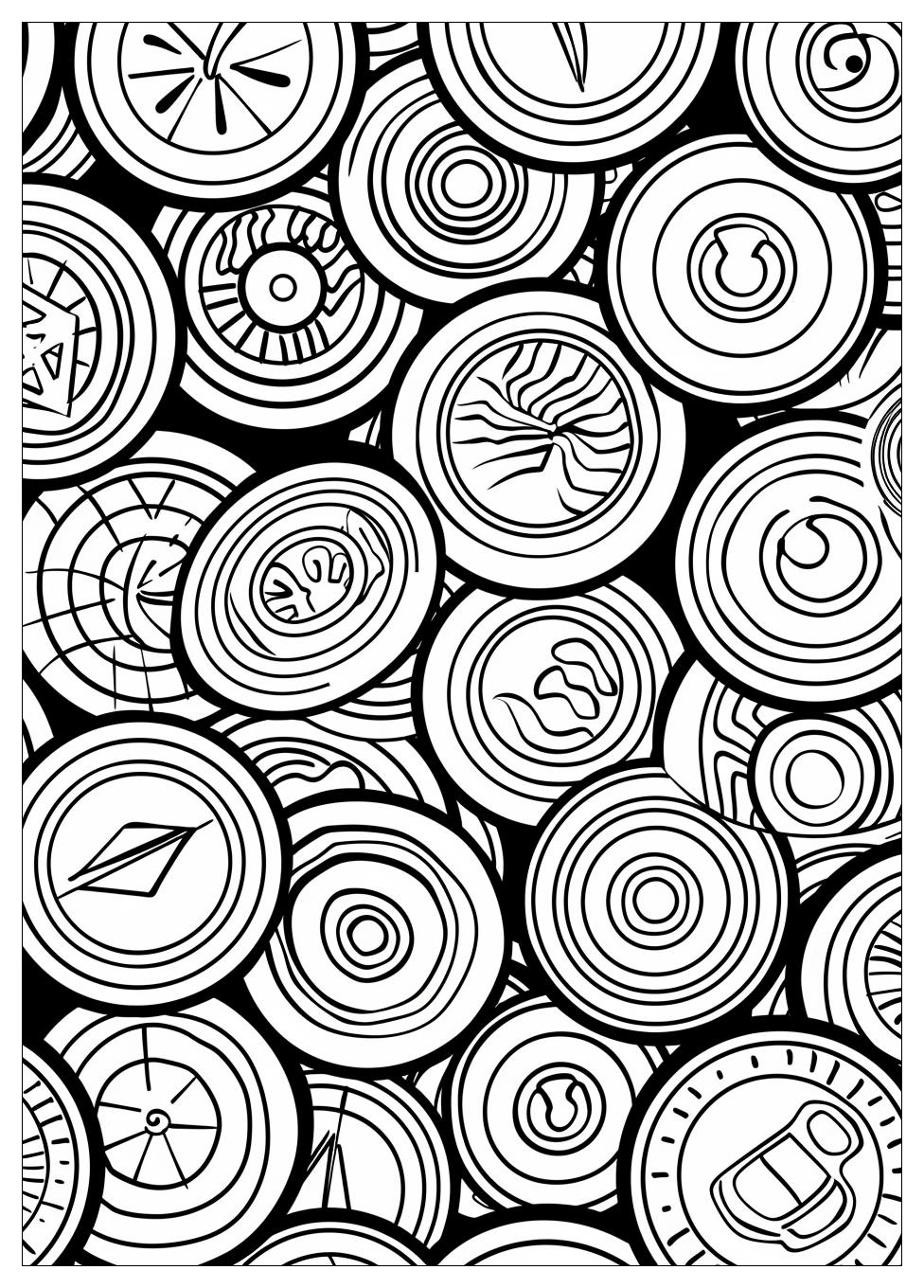 Coin Coloring Pages-4