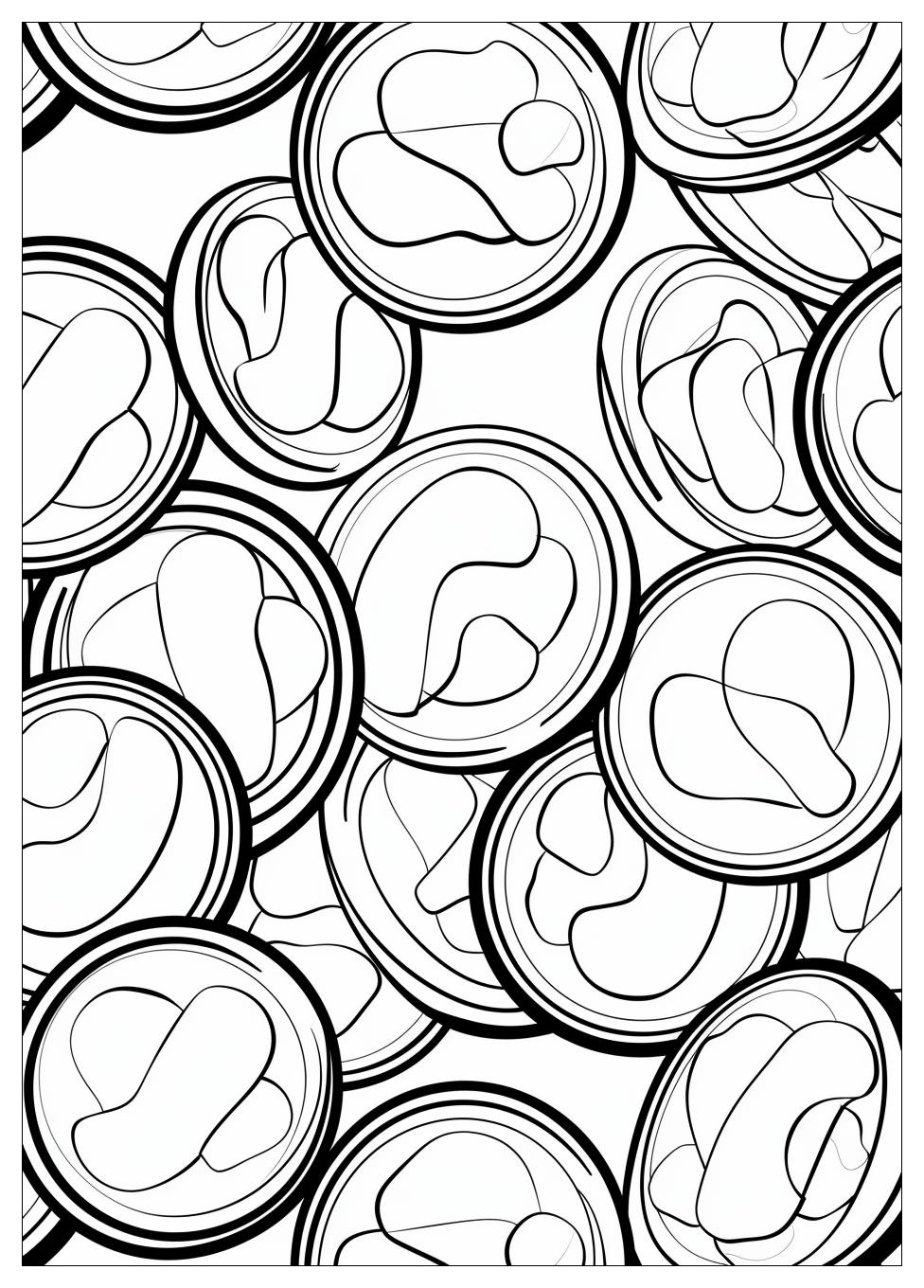 Coin Coloring Pages-5