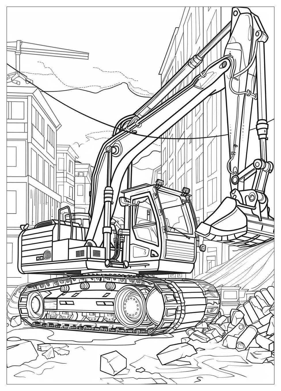 Construction Equipment Coloring Pages-13