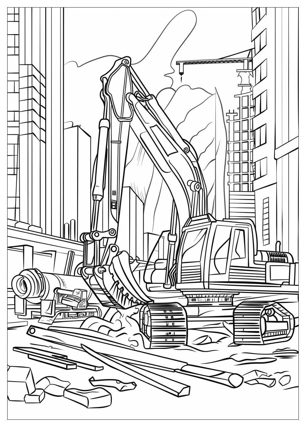 Construction Equipment Coloring Pages-20