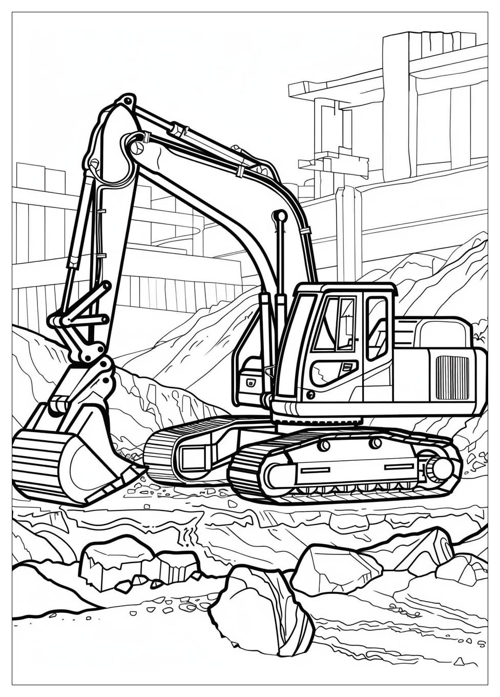 Construction Equipment Coloring Pages-3