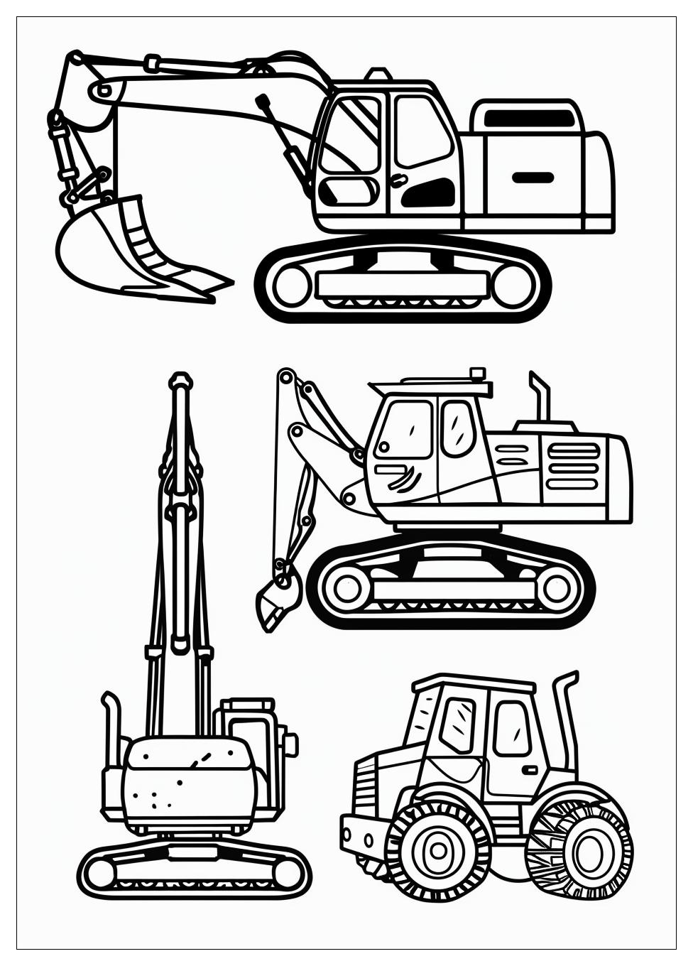 Construction Equipment Coloring Pages-5