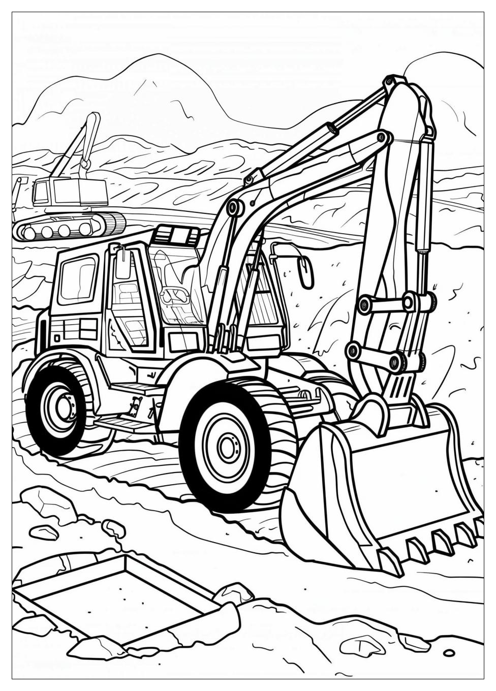 Construction Equipment Coloring Pages-6