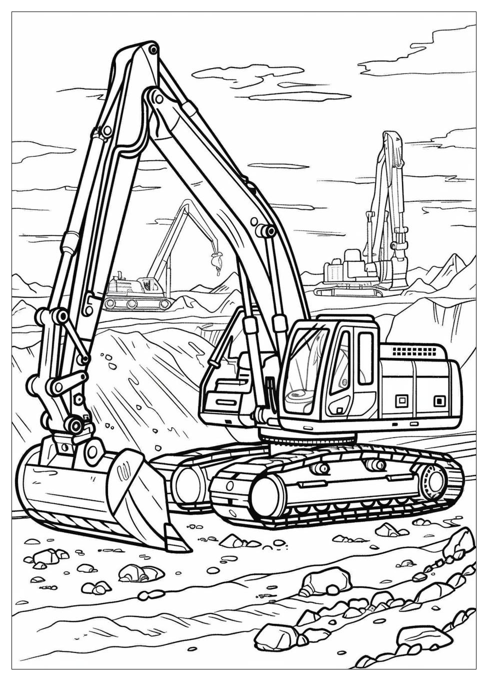 Construction Equipment Coloring Pages-7