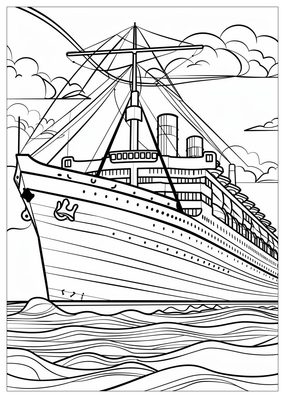 Cruise Ship Coloring Pages-12