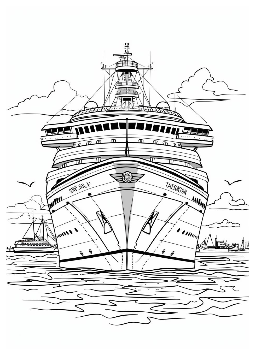 Cruise Ship Coloring Pages-15