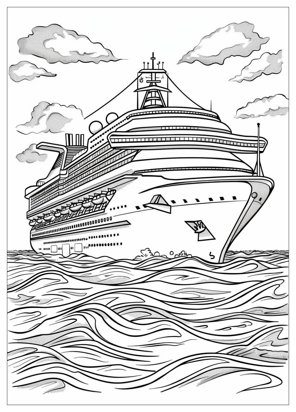 Cruise Ship Coloring Pages-17