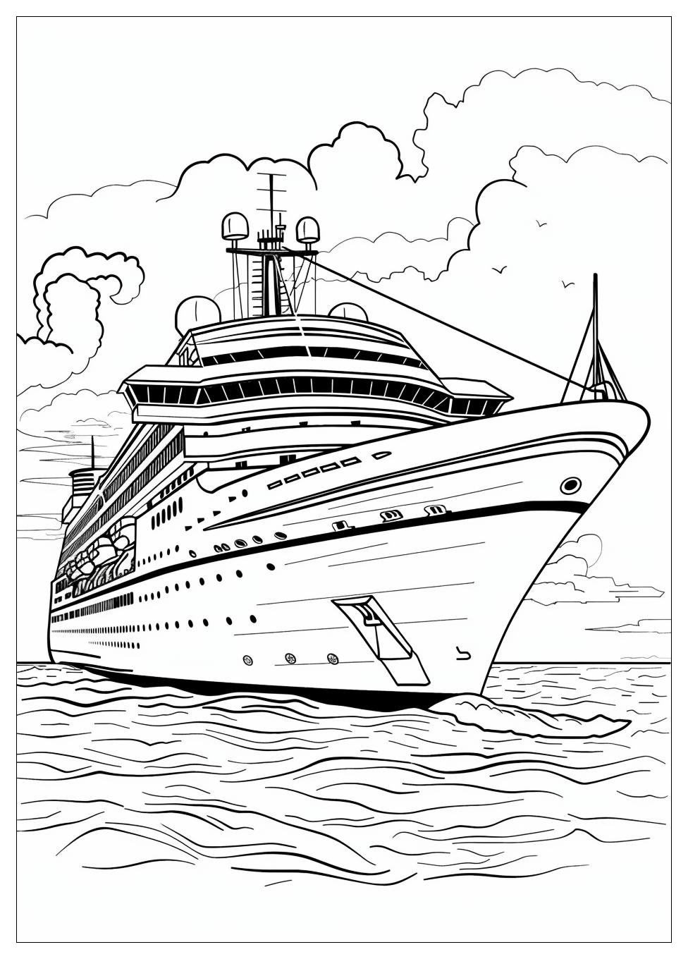 Cruise Ship Coloring Pages-9