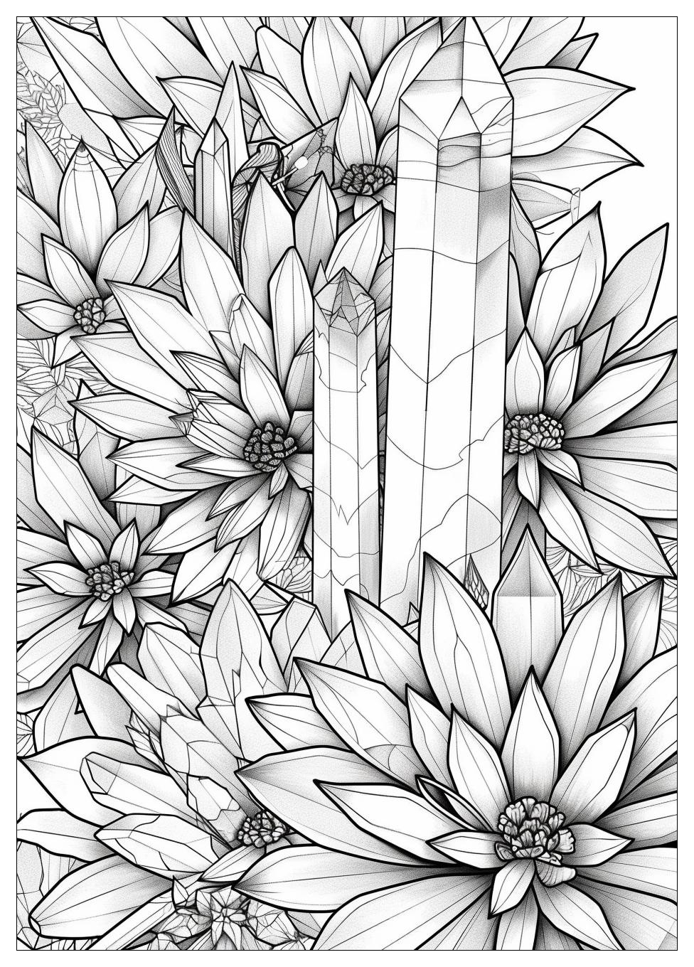 Crystal Coloring Pages-19