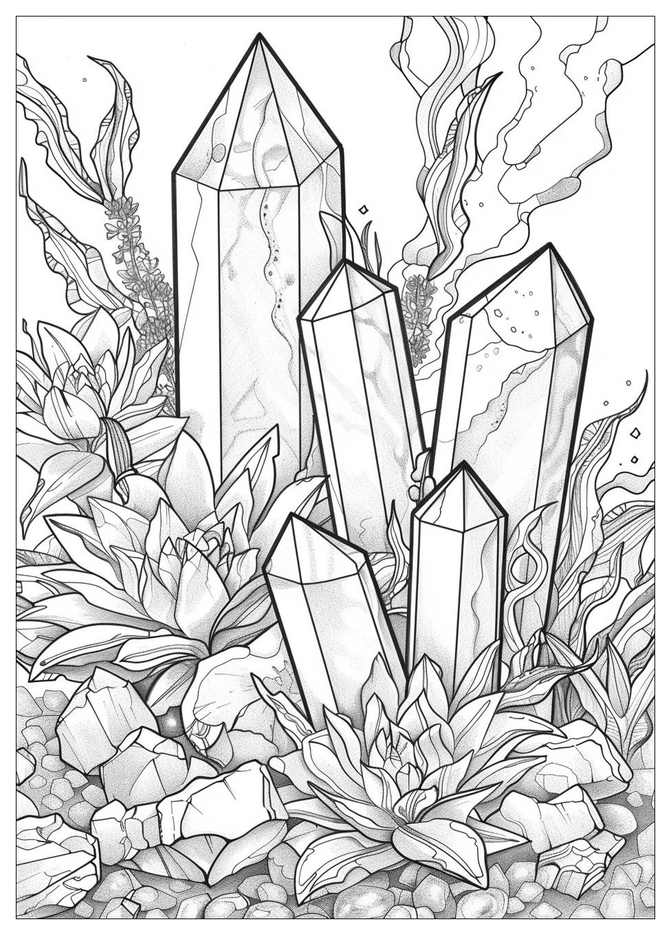 Crystal Coloring Pages-20