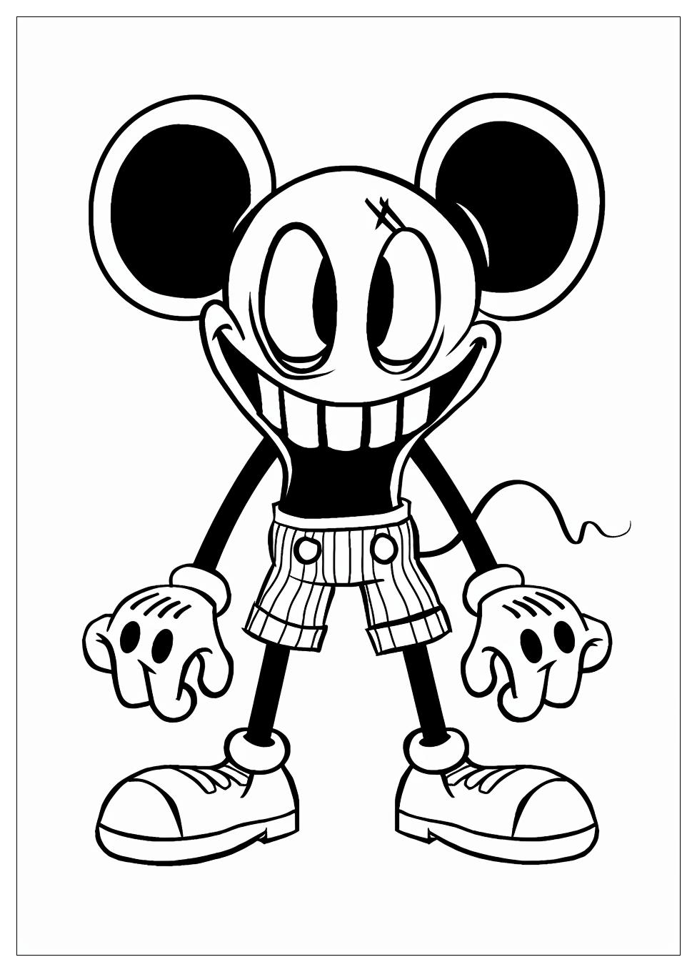 Cuphead Coloring Pages-14