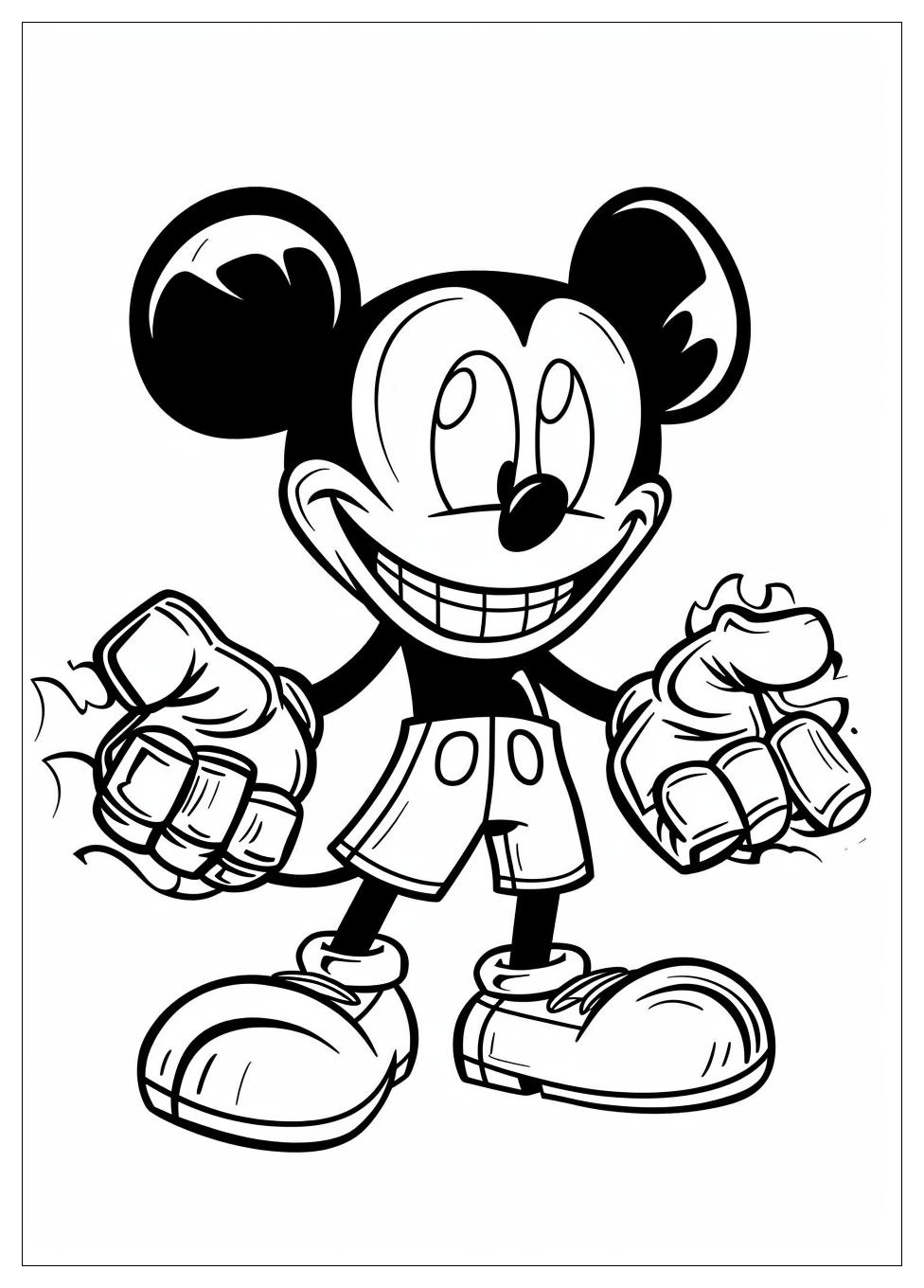 Cuphead Coloring Pages-15