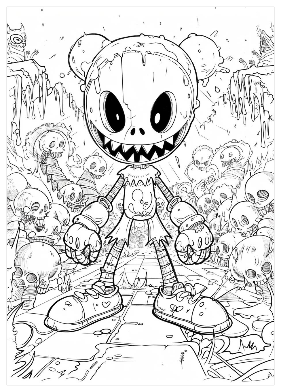 Cuphead Coloring Pages-23