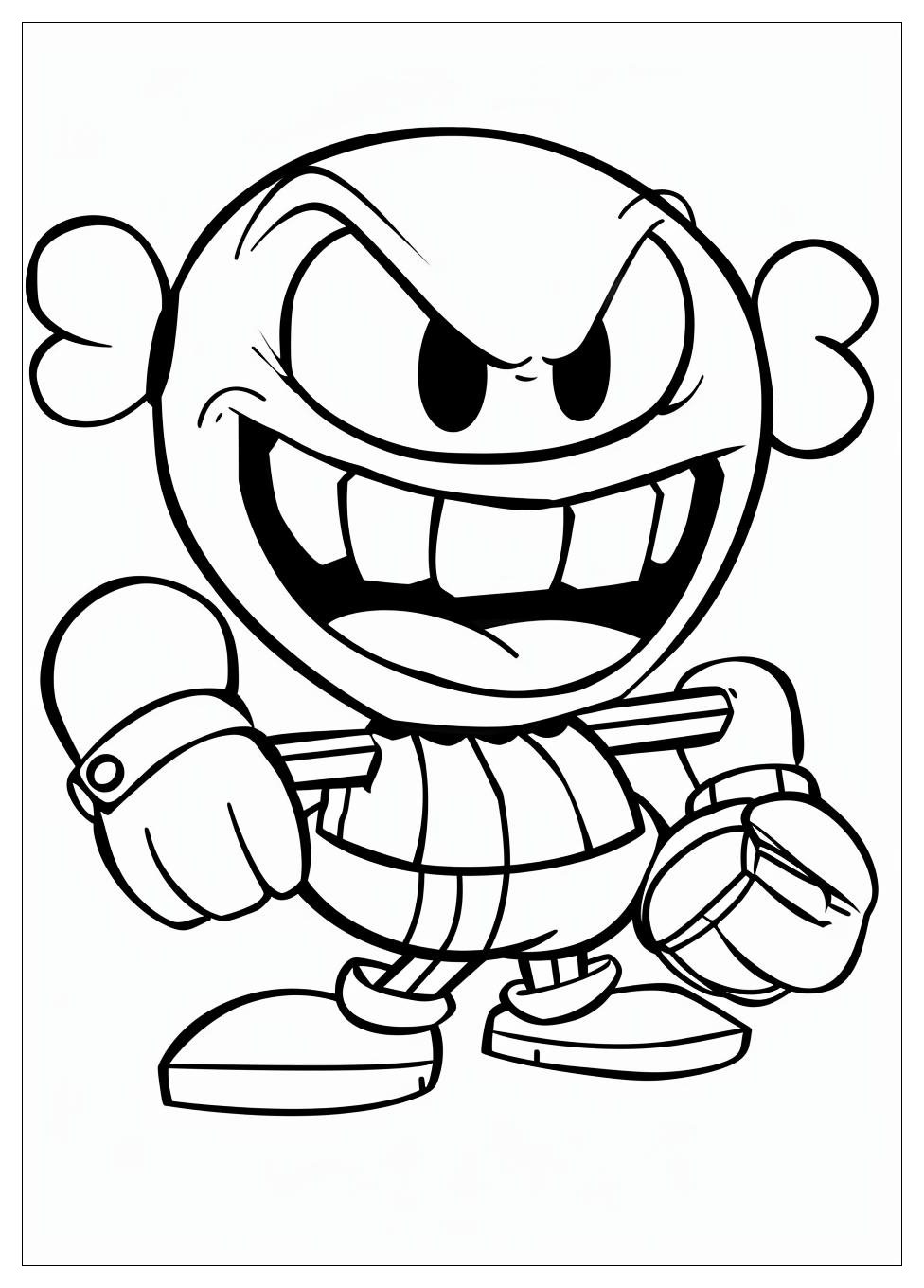 Cuphead Coloring Pages-3