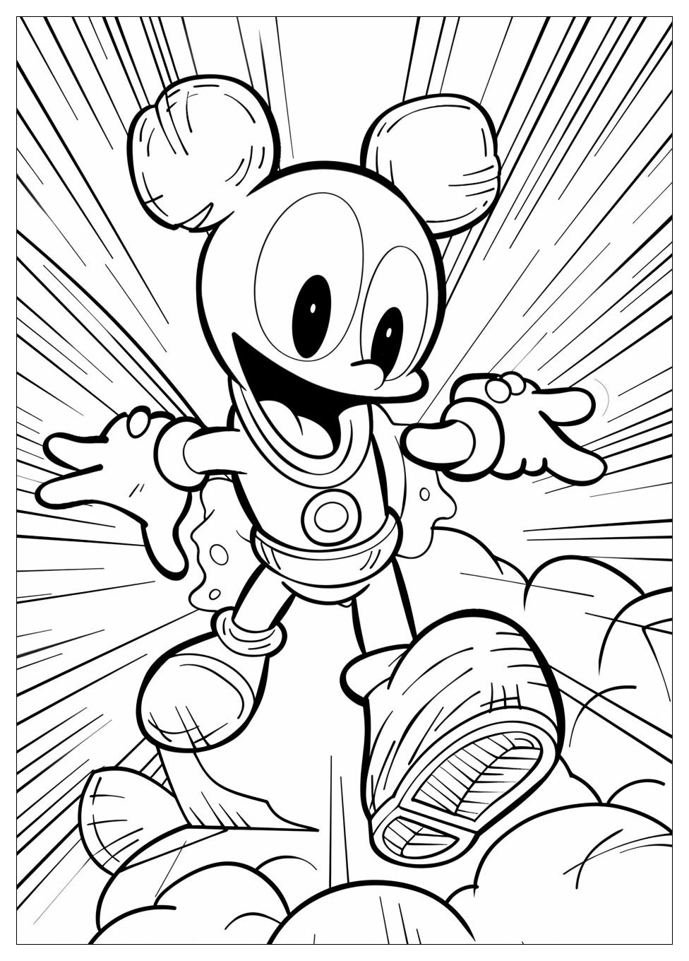 Cuphead Coloring Pages-6