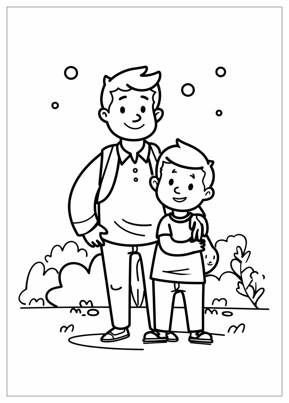 Dad Coloring Pages-11